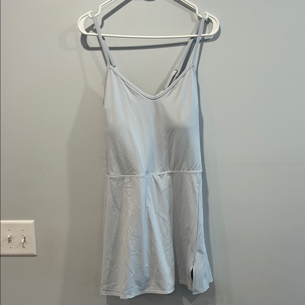 JoyLab Blue Spaghetti Strap Sundress Mini